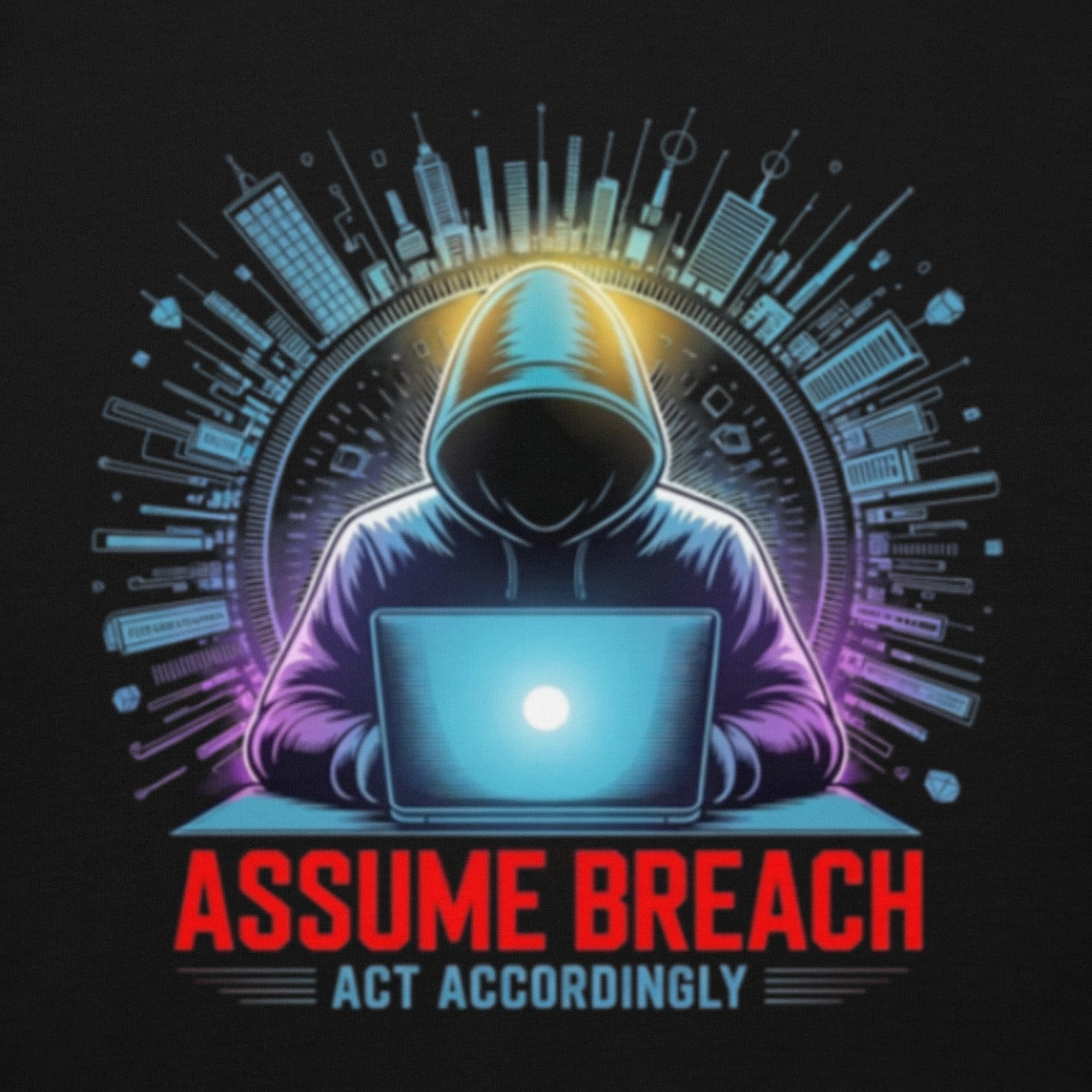 Assume Breach Hoodie | Cybersecurity Apparel - Image 3