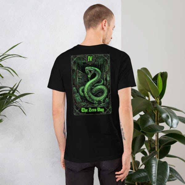 The Zero Day Tarot Card T-Shirt | Cybersecurity Apparel
