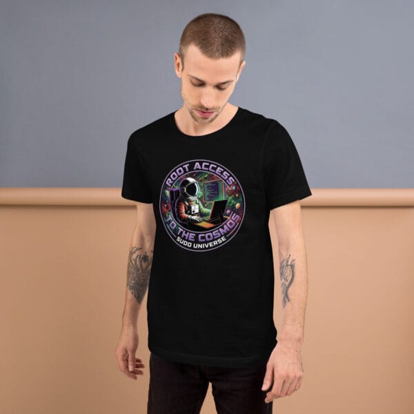 Root Access To The Cosmos T-Shirt | Cybersecurity Apparel
